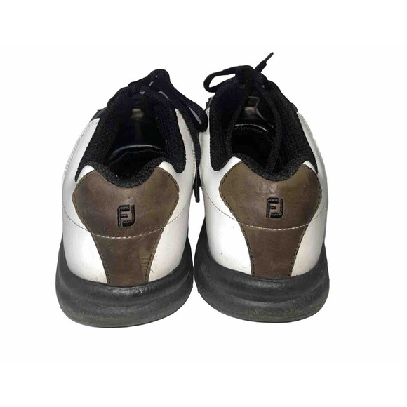 Foot Joy Saddle Golf Men’s Shoes Size 8.5 M Spike Sole Style# 45516 Lace Up main image 6